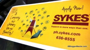 Sykes Job Application