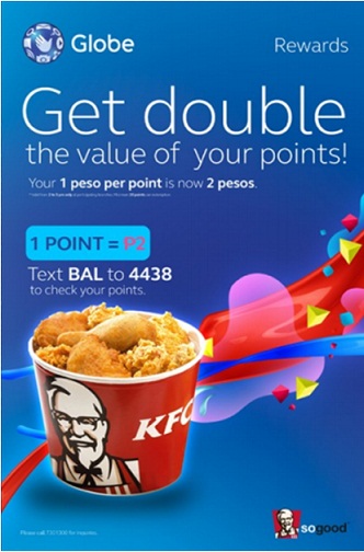 KFC Double Globe Rewards Point Value