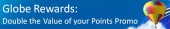 Double Globe Rewards Points