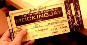 Hunger Games: Mockingjay Movie with Golden Ticket