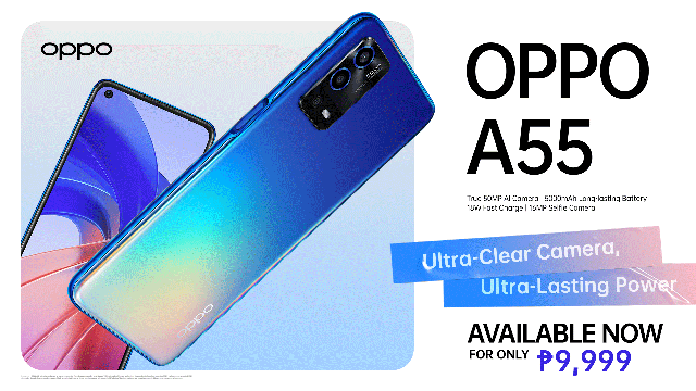 OPPO A55 Available now
